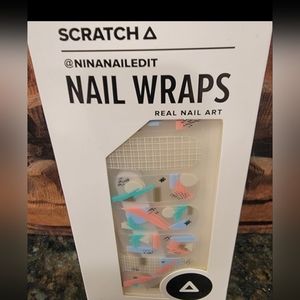 Two different sets!  Scratch Nail Art and Static Nails Bundle
